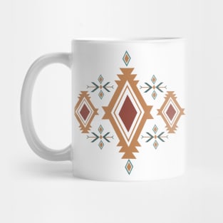 Southwest diamond design I Mug